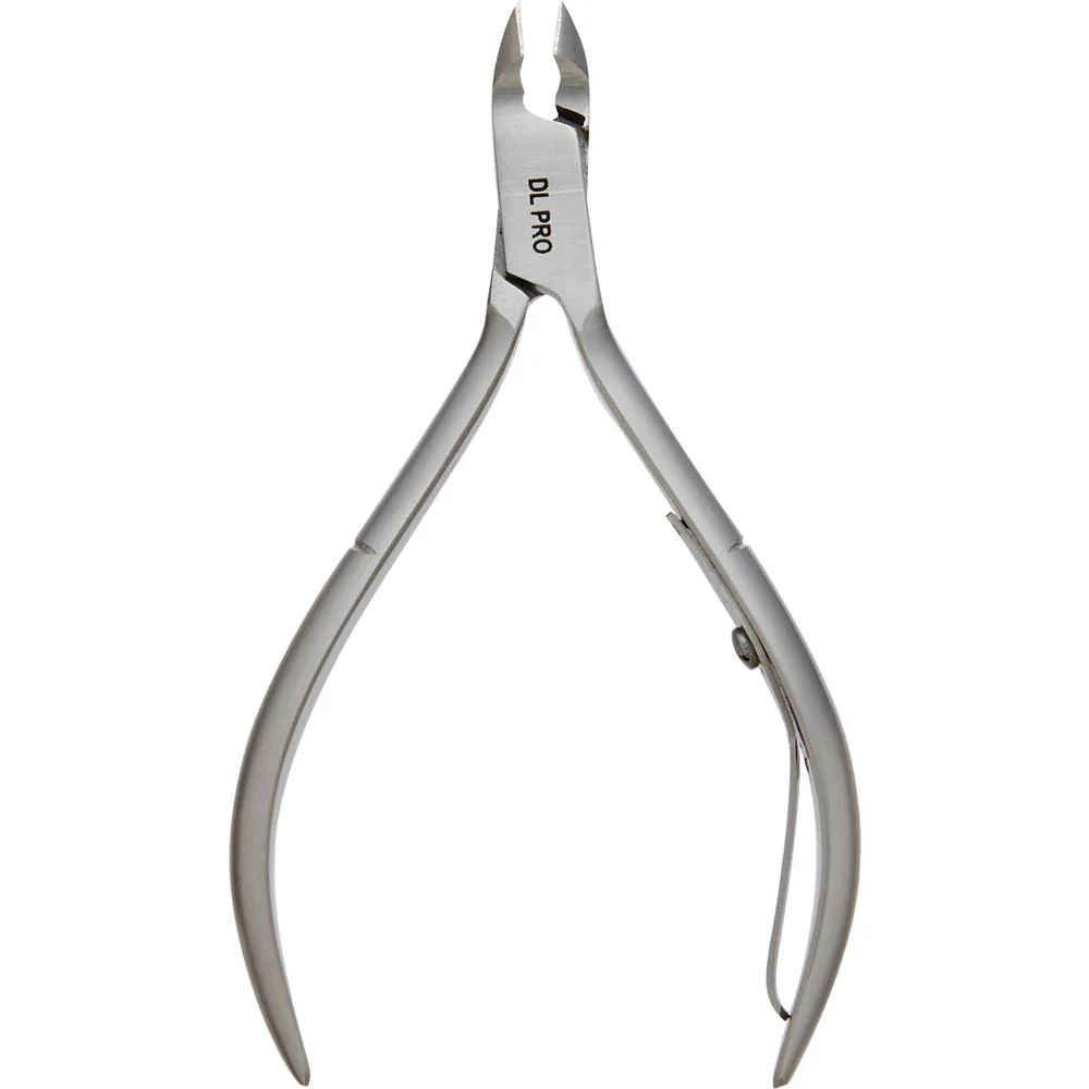 Precision Cuticle Nipper - Half Jaw, Single Spring by DL Pro