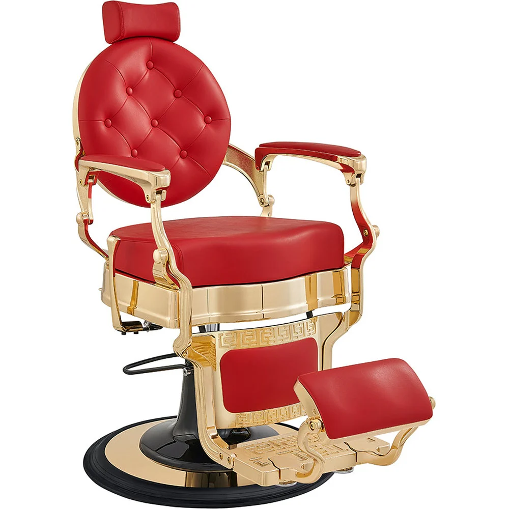 Princeton II Gold Edition Barber Chair by DIR Salon Furniture - Image 12