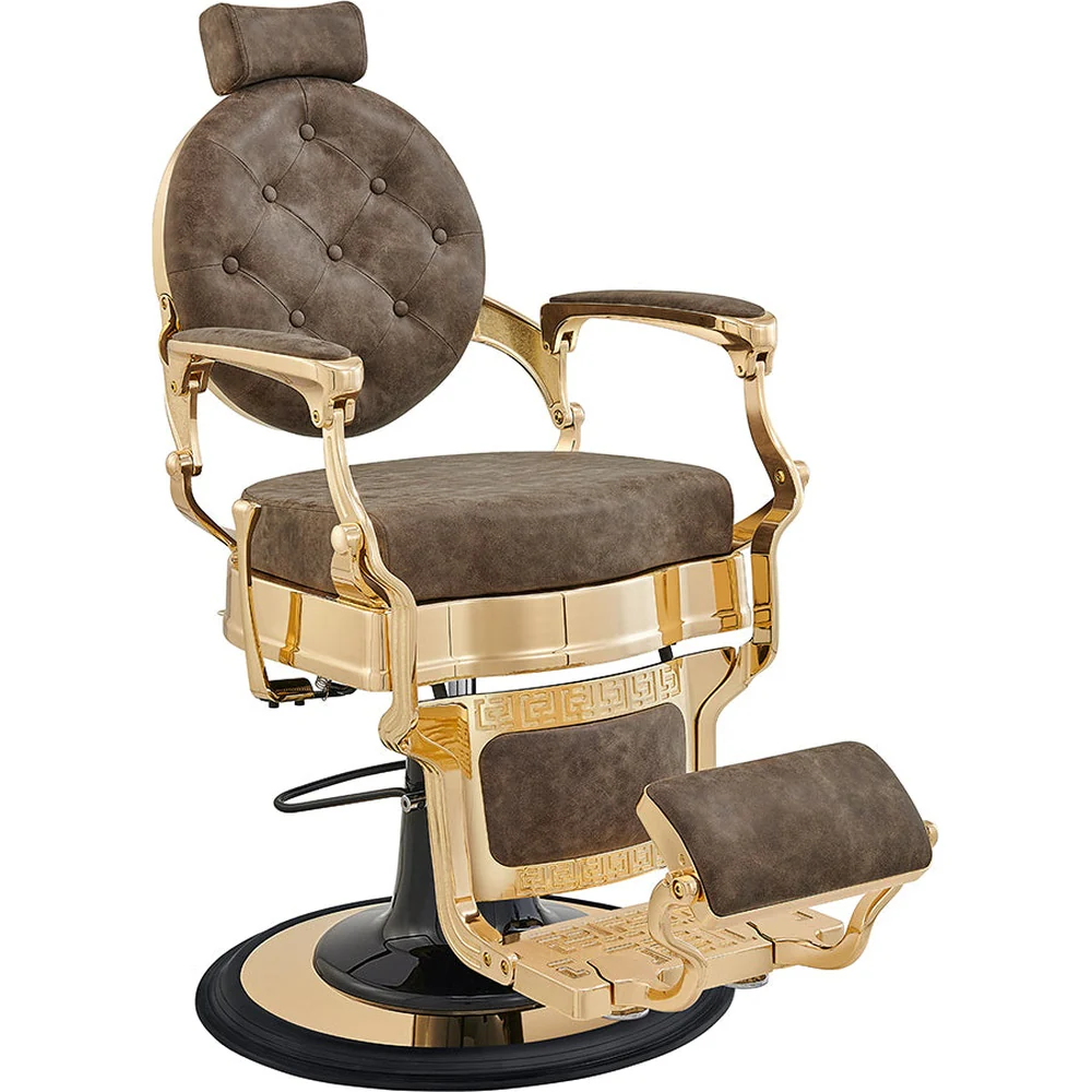 Princeton II Gold Edition Barber Chair by DIR Salon Furniture - Image 16
