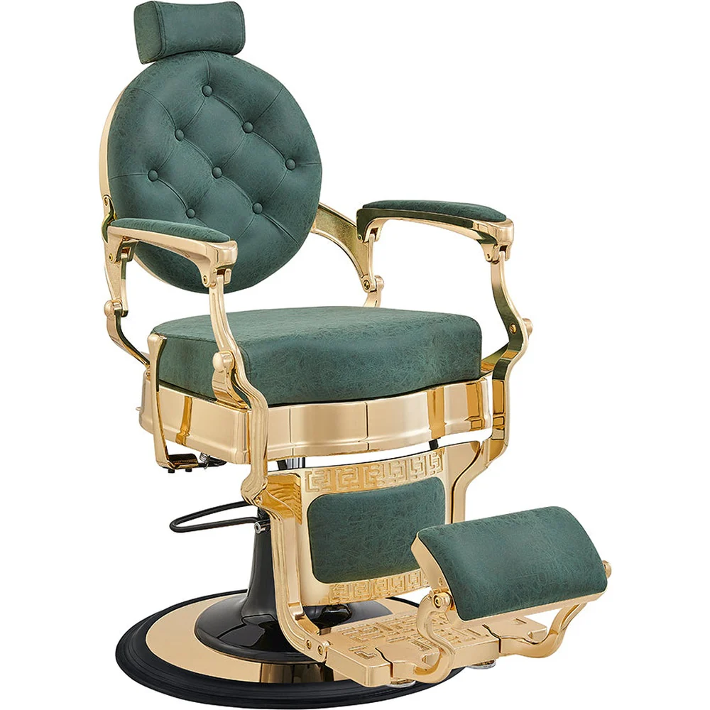 Princeton II Gold Edition Barber Chair by DIR Salon Furniture - Image 18