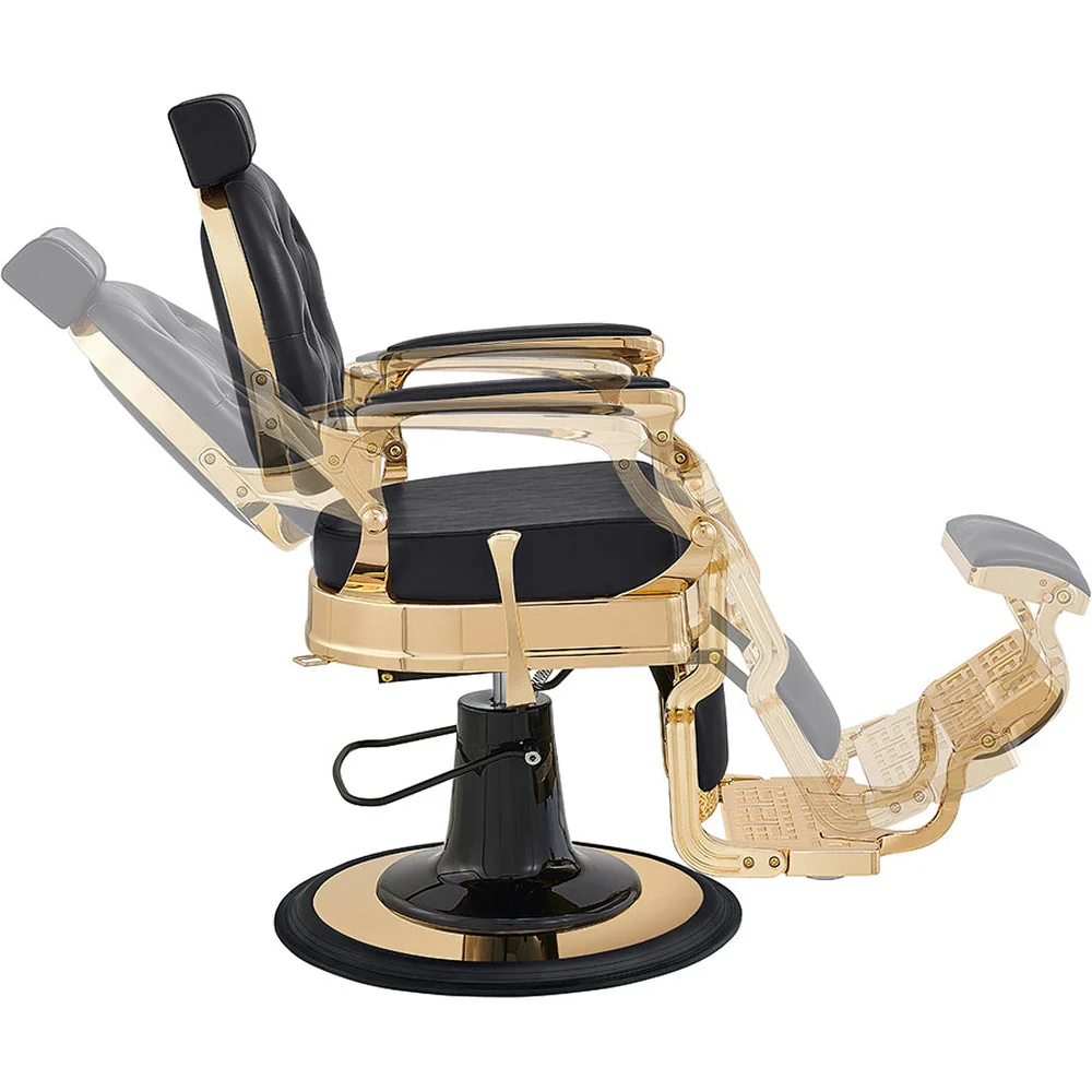 Princeton II Gold Edition Barber Chair by DIR Salon Furniture - Image 5
