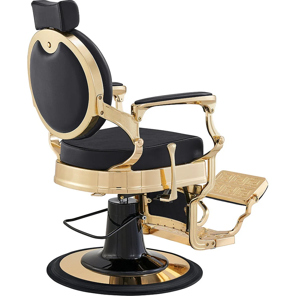 Princeton II Gold Edition Barber Chair by DIR Salon Furniture - Image 6