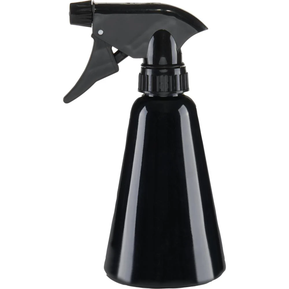 Black Spray Bottle by Product Club - 10 oz. - Black Spray Bottle Holds 10 oz. and Has an Adjustable, Trigger Spray Top