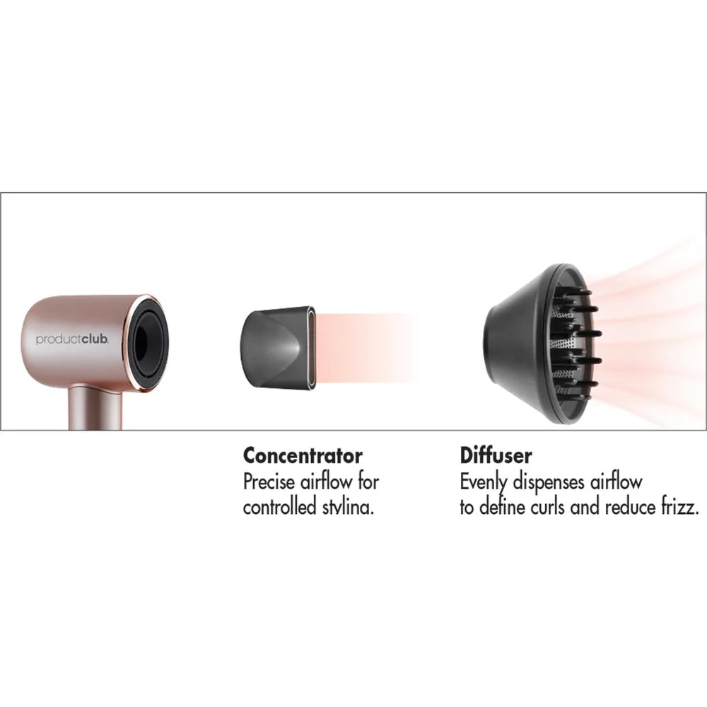 Product Club - High Speed Dryer / Sleek, Lightweight Dryer Has a Powerful Motor and Offers Smooth Styling Without Noise or Bulk - Image 3