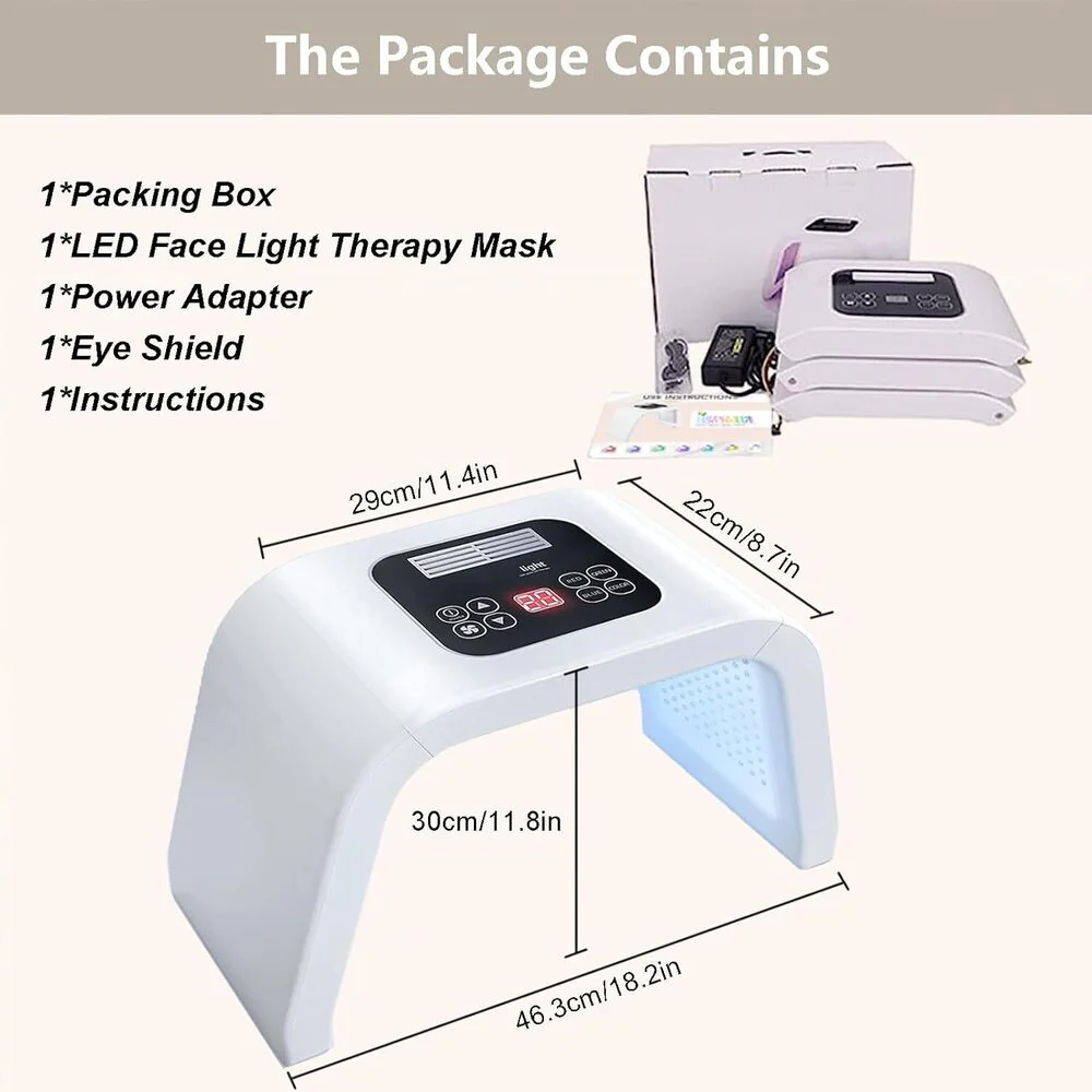ProGlow LED Spectrum Mask - Professional Skin Therapy - Image 4