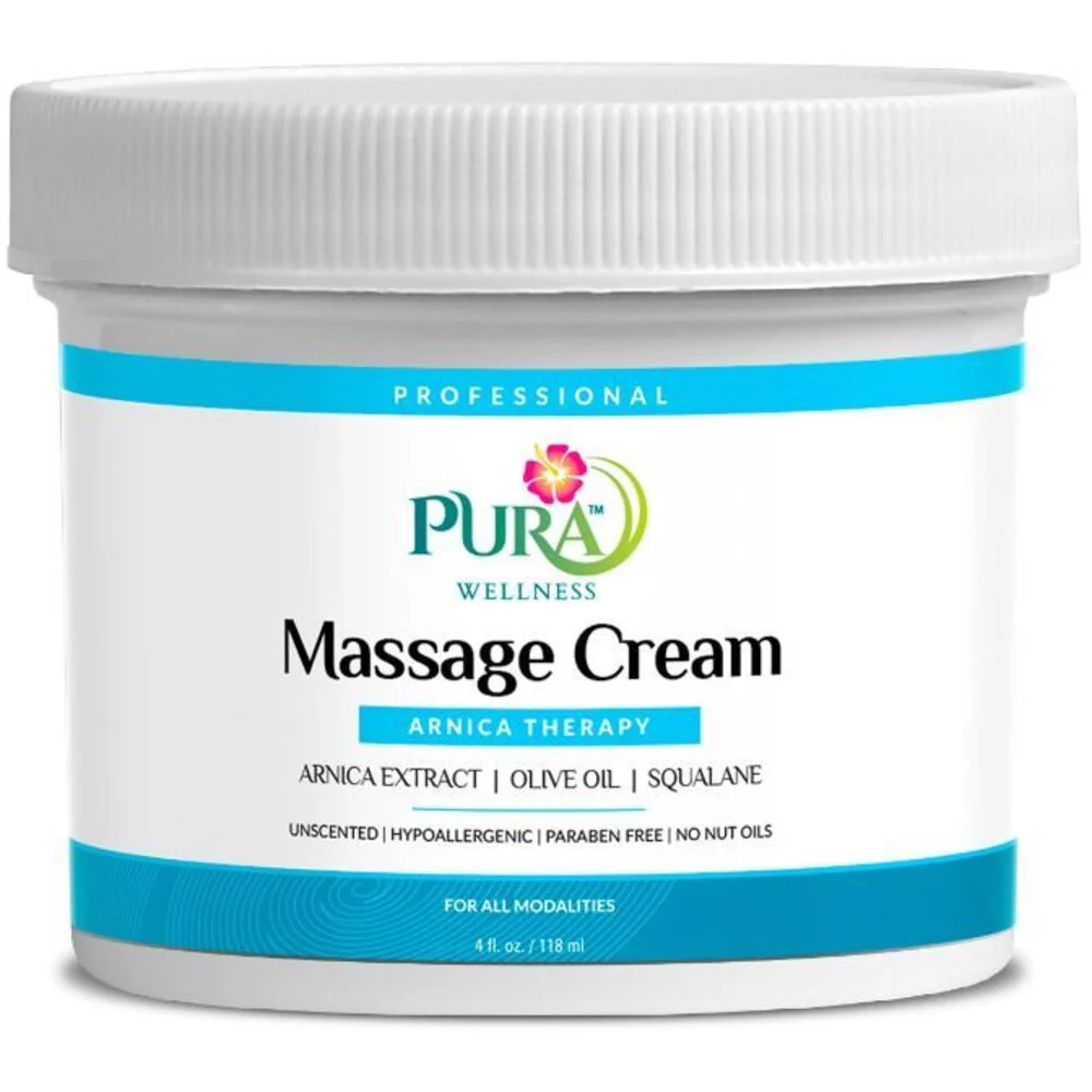 Pura 1ST Wellness Arnica Therapy Massage Cream / 4 oz. - 118 mL. by Pura 1ST Wellness