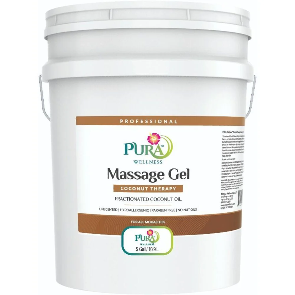 Pura 1ST Wellness Coconut Therapy Massage Gel / 5 Gallons - 18.9 Liters by Pura 1ST Wellness - Image 2