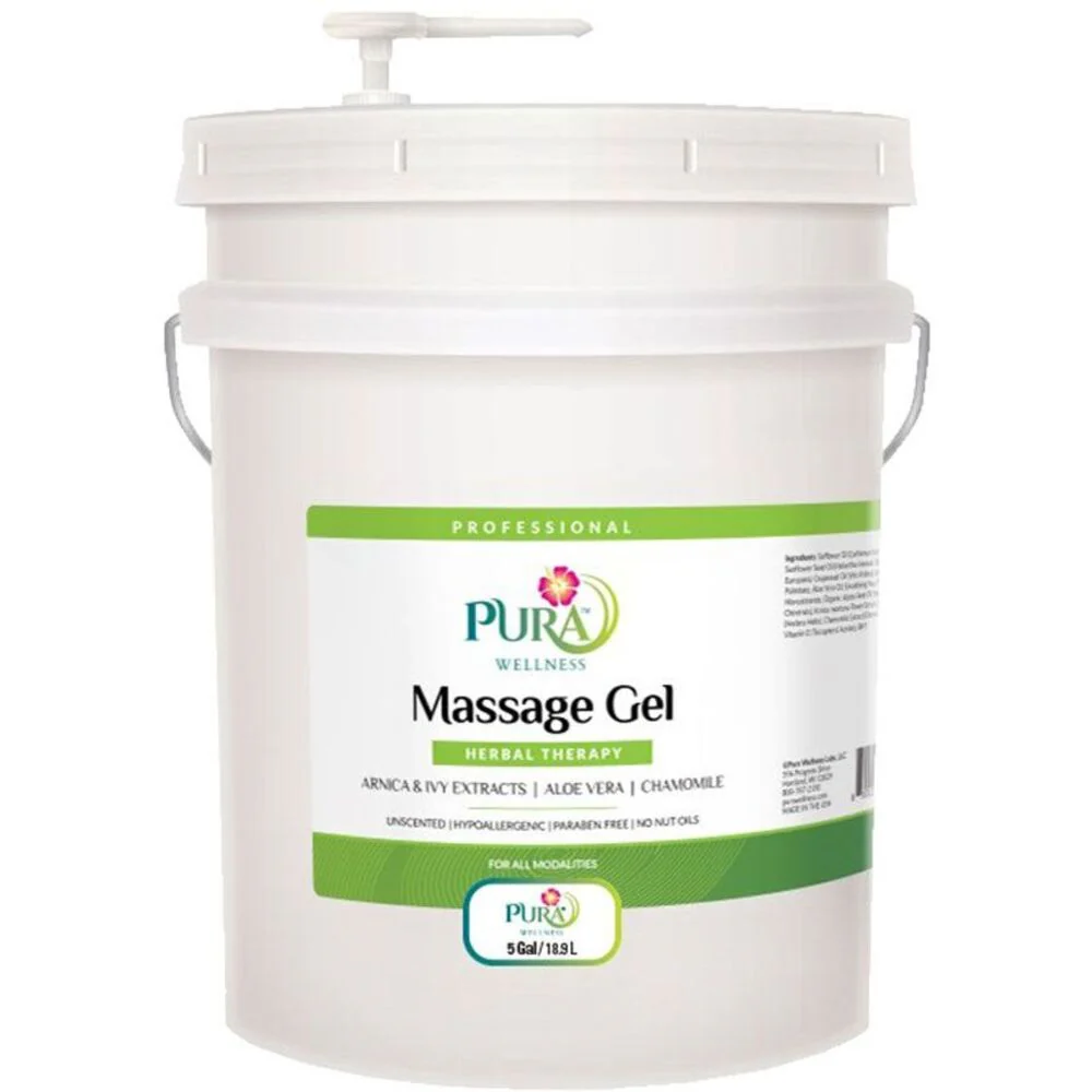 Pura 1ST Wellness Herbal Therapy Massage Gel / 5 Gallons - 18.9 Liters by Pura 1ST Wellness