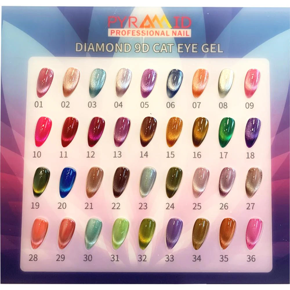 Pyramid Diamond 9D Cat Eye Gel - #04 - Image 2