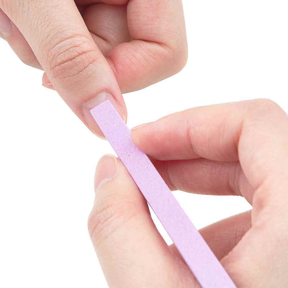 Quartz Stone Cuticle Eraser - Quickly &amp; Safely Pushes &amp; Removes Cuticles - Pink - Each