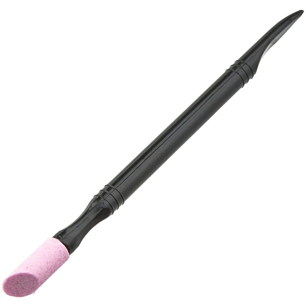 Quartz Stone Cuticle Pusher - Grinds Dead Skin & Cuticle Safely & Quickly - Each