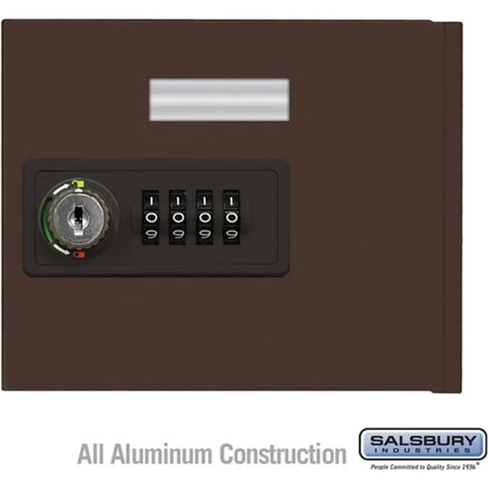 Replacement Door with Resettable Combination Lock - Standard A Size - for Cell Phone Locker - Aluminum by Salsbury - Image 2