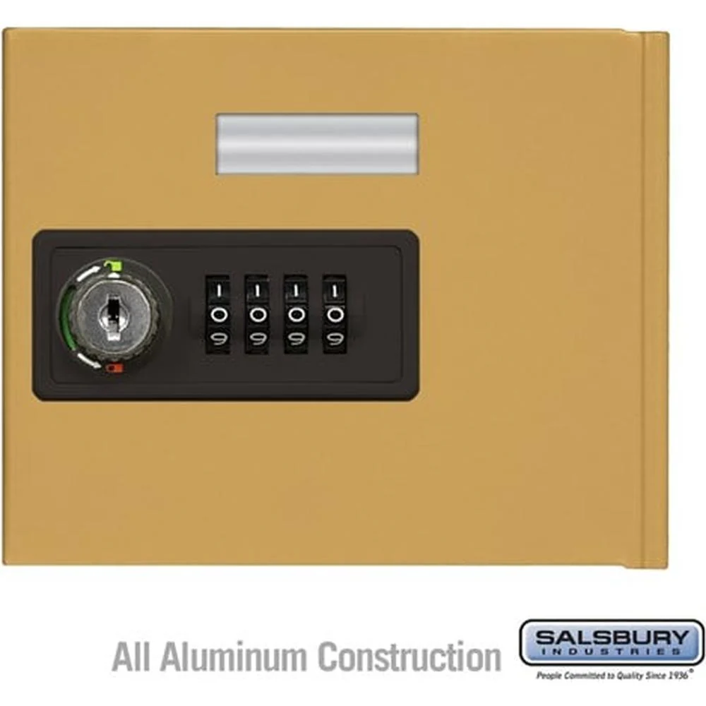 Replacement Door with Resettable Combination Lock - Standard A Size - for Cell Phone Locker - Aluminum by Salsbury - Image 3