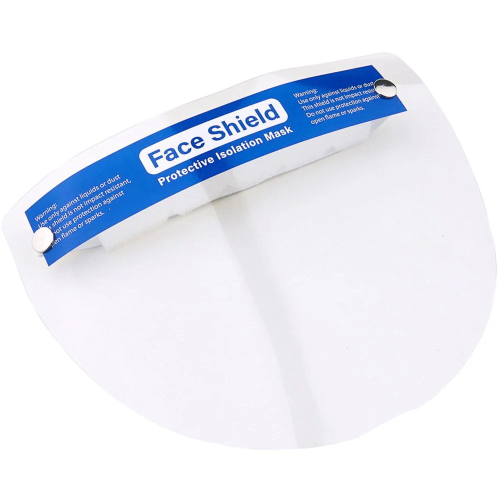 Reusable Face Shield - Clear Vision + Full Face Protection - Each - Image 2