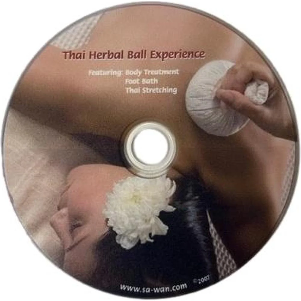 Sa-Wan Herbal Poultice Ball Kit - Thai Herbal Poultice Body Therapy / 6 Herbal Body Poultice Balls + Steaming Unit + Training DVD and Manual - Image 4