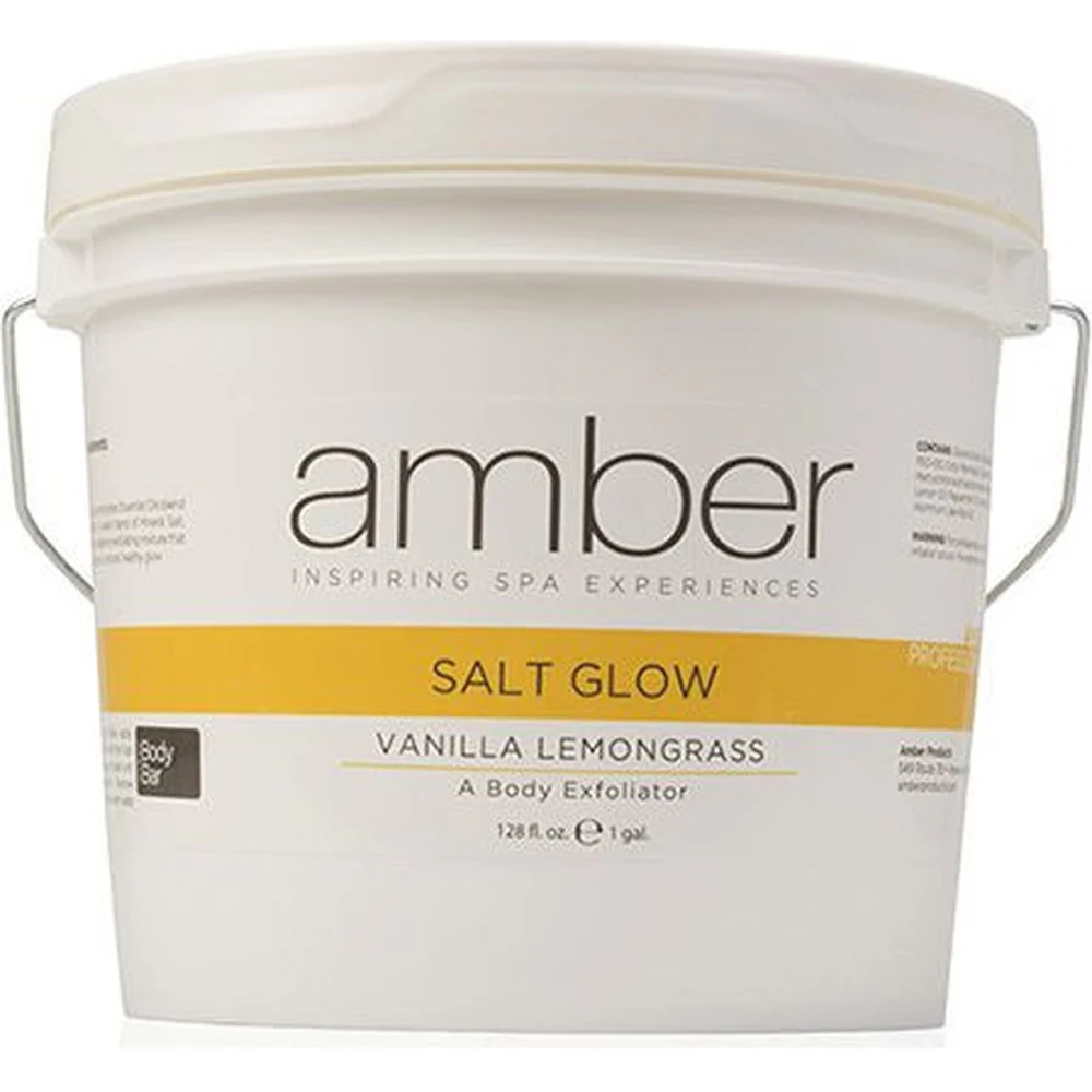 Salt Glow - Vanilla Lemongrass / 1 Gallon - 128 oz. by Amber Products