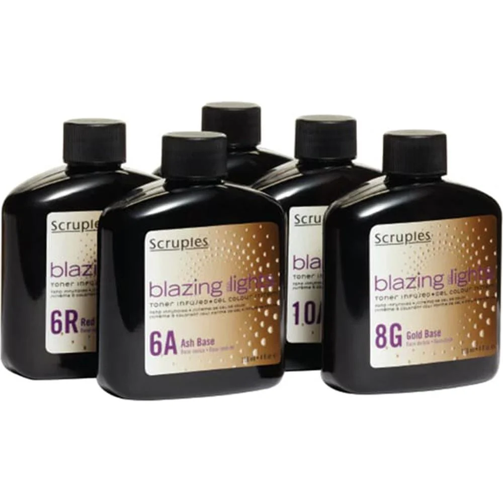 Scruples Blazing Highlights Toner Infused Gel - 12V Violet Red / 4 oz. - Image 2