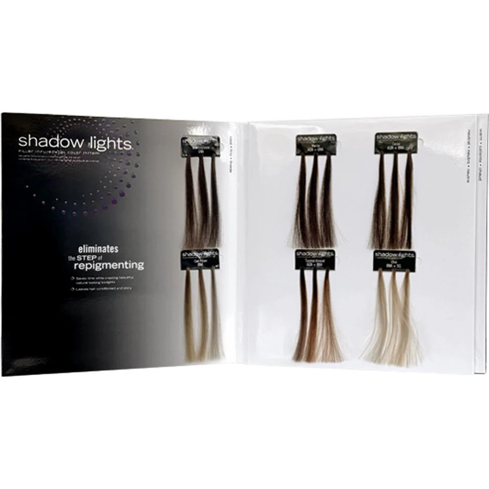 Scruples Shadow Lowlights Filler Infused Gel Color - Swatch Book