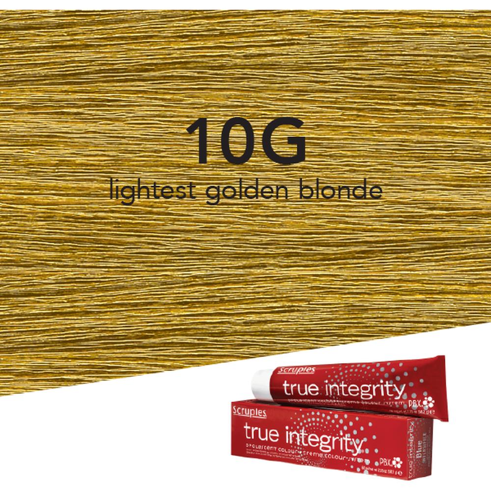Scruples True Integrity Opalescent Creme Color - 10G Lightest Golden Blonde / 2.05 oz.