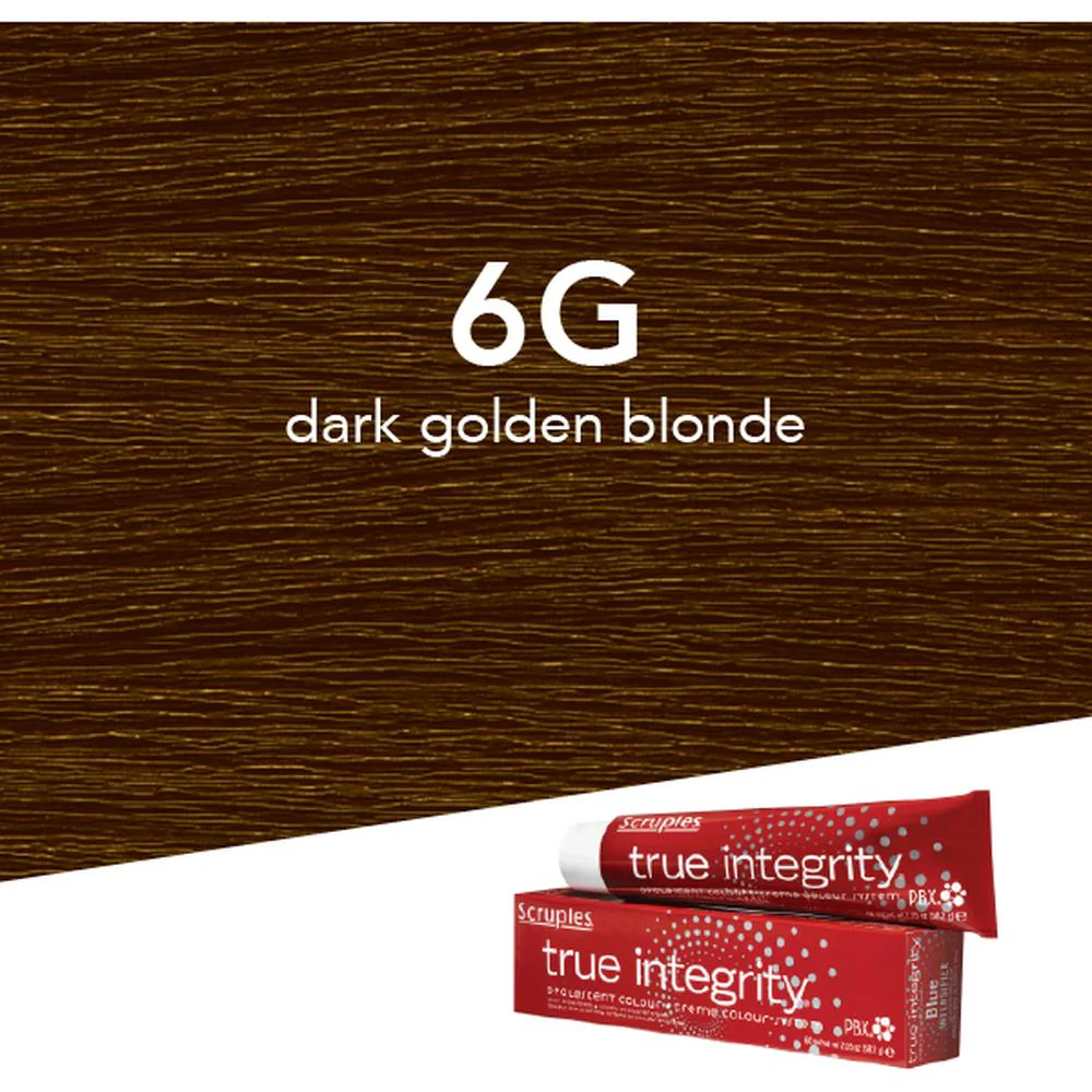 Scruples True Integrity Opalescent Creme Color - 6G Dark Golden Blonde / 2.05 oz.