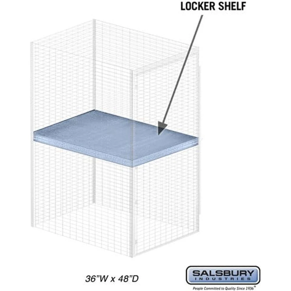 Shelf - for Bulk Storage Locker - 36" Wide - 48" Deep by Salsbury