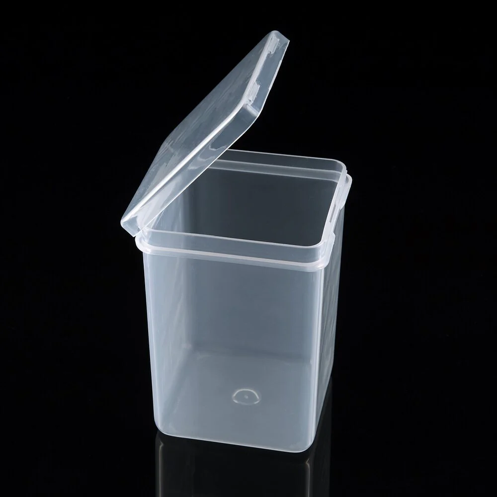 Single Compartment Nail Wipe Holder Box - Natural - Each - Image 3