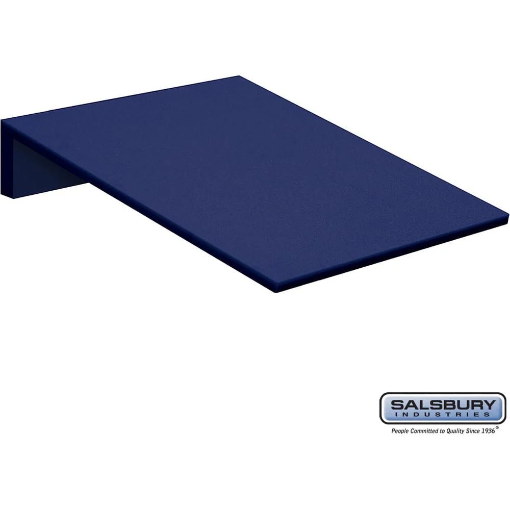 Sloping Hood - 15" Wide - for Heavy Duty Plastic Locker - 1 Wide by Salsbury