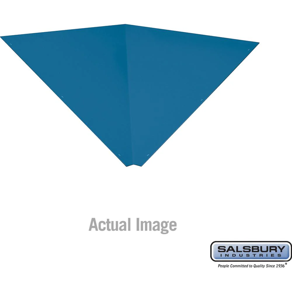 Sloping Hood Filler - Corner - for 12 Inch Deep Metal Locker by Salsbury - Image 3