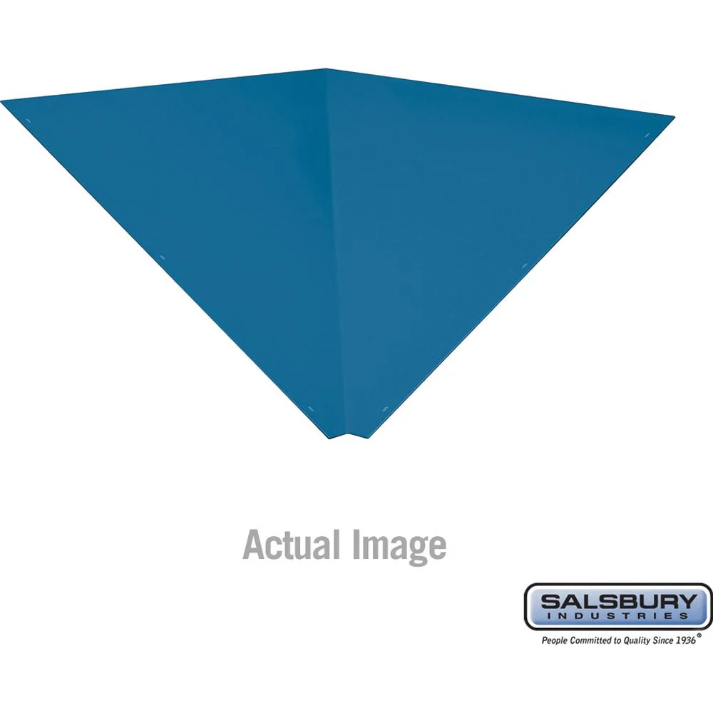 Sloping Hood Filler - Corner - for 15 Inch Deep Metal Locker by Salsbury - Image 3