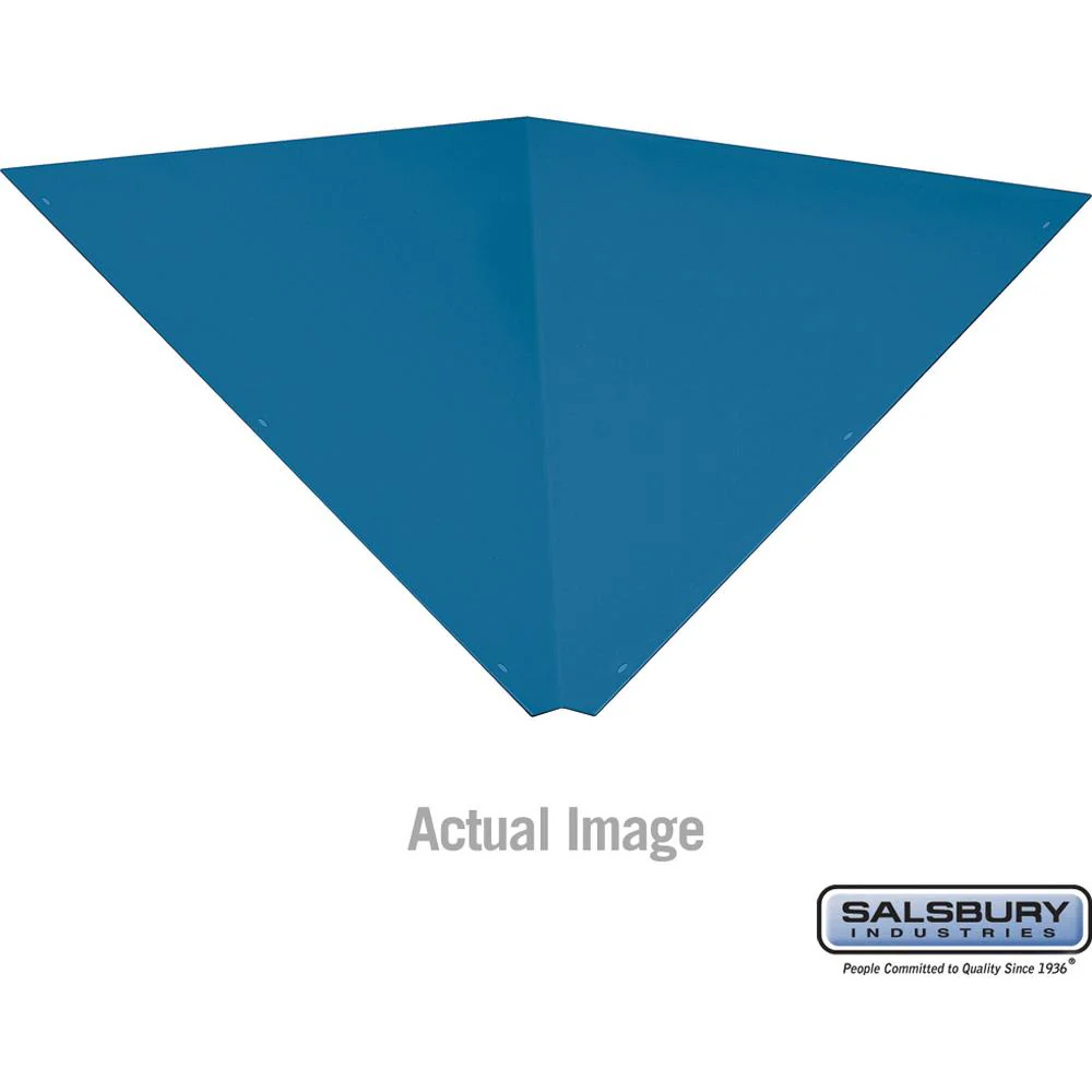 Sloping Hood Filler - Corner - for 18 Inch Deep Metal Locker by Salsbury - Image 3