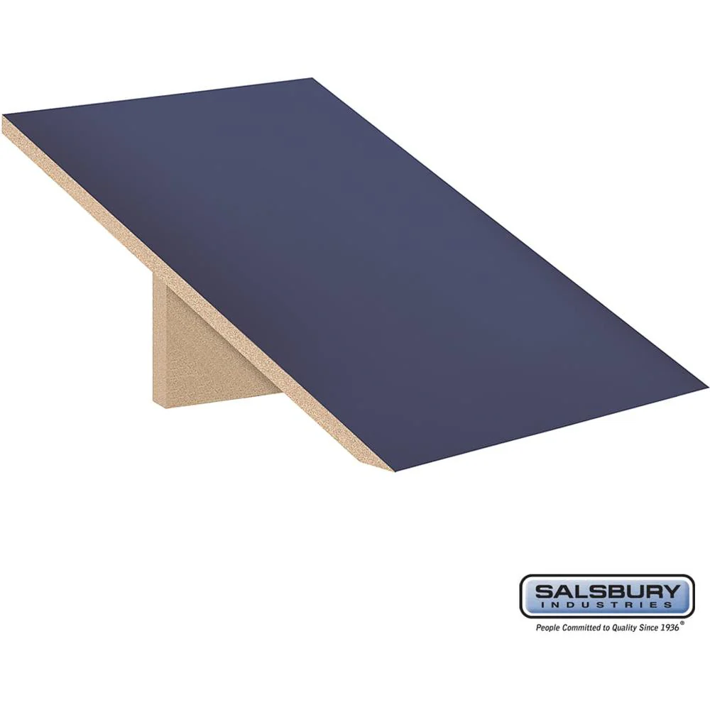 Sloping Hood - for 15" Wide - 24 Inch Deep Designer Wood Locker - 1 Wide by Salsbury - Image 4