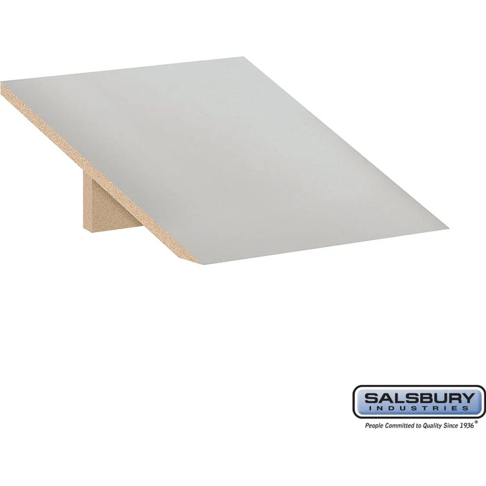 Sloping Hood - for 18" Wide - 18 Inch Deep Designer Wood Locker - 1 Wide by Salsbury - Image 6