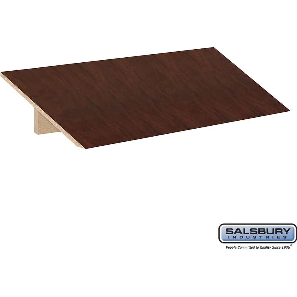 Sloping Hood - for 18" Wide - 21 Inch Deep Designer Wood Locker - 3 Wide by Salsbury - Image 7