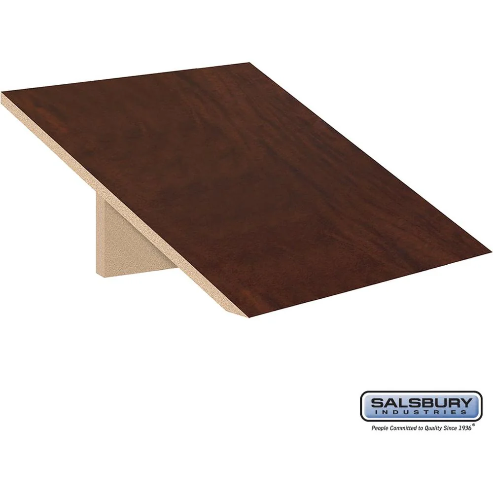 Sloping Hood - for 18" Wide - 24 Inch Deep Designer Wood Locker - 1 Wide by Salsbury - Image 7