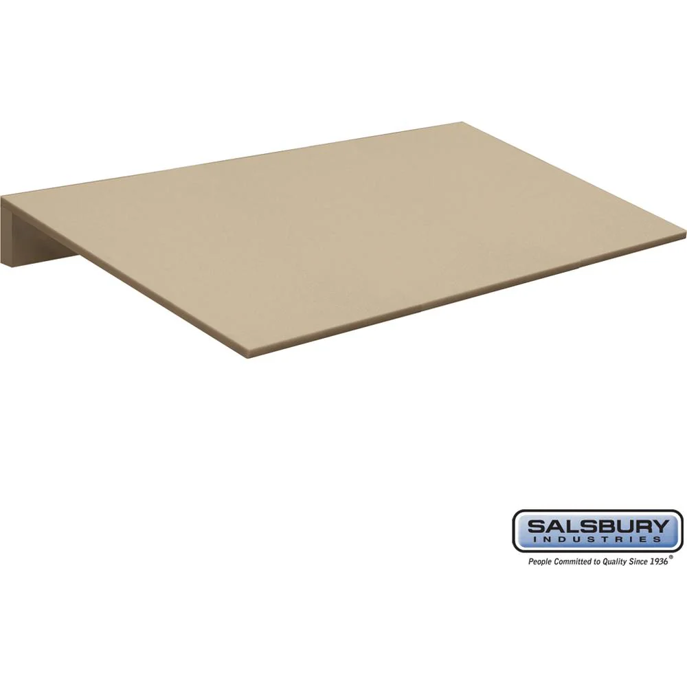 Sloping Hood - for Heavy Duty Plastic Locker - 3 Wide by Salsbury - Image 3
