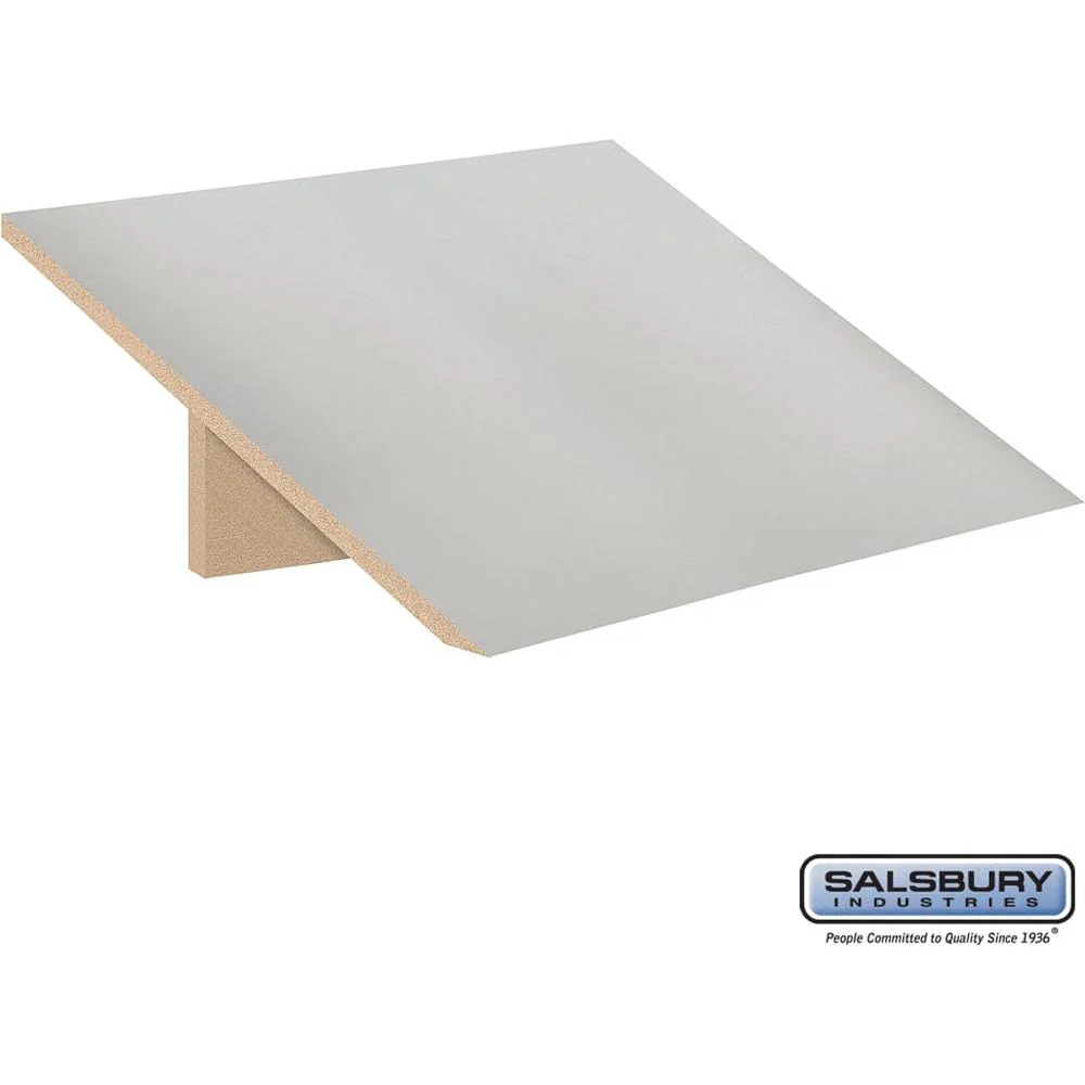 Sloping Hood - for Open Access Designer Locker and Designer Gear Locker - 24" Deep by Salsbury - Image 6