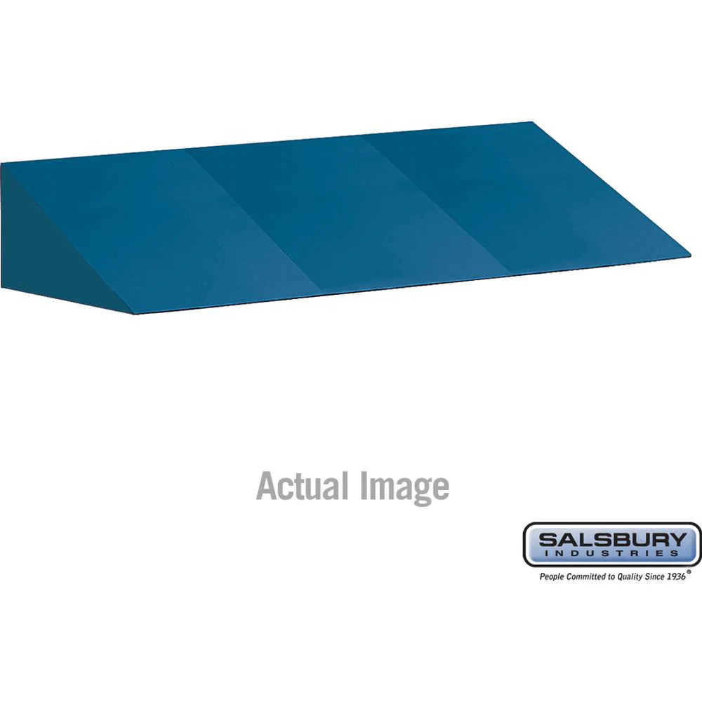 Sloping Hood - for up to (3) 18 Inch Wide Lockers - 18 Inch Deep by Salsbury - Image 3