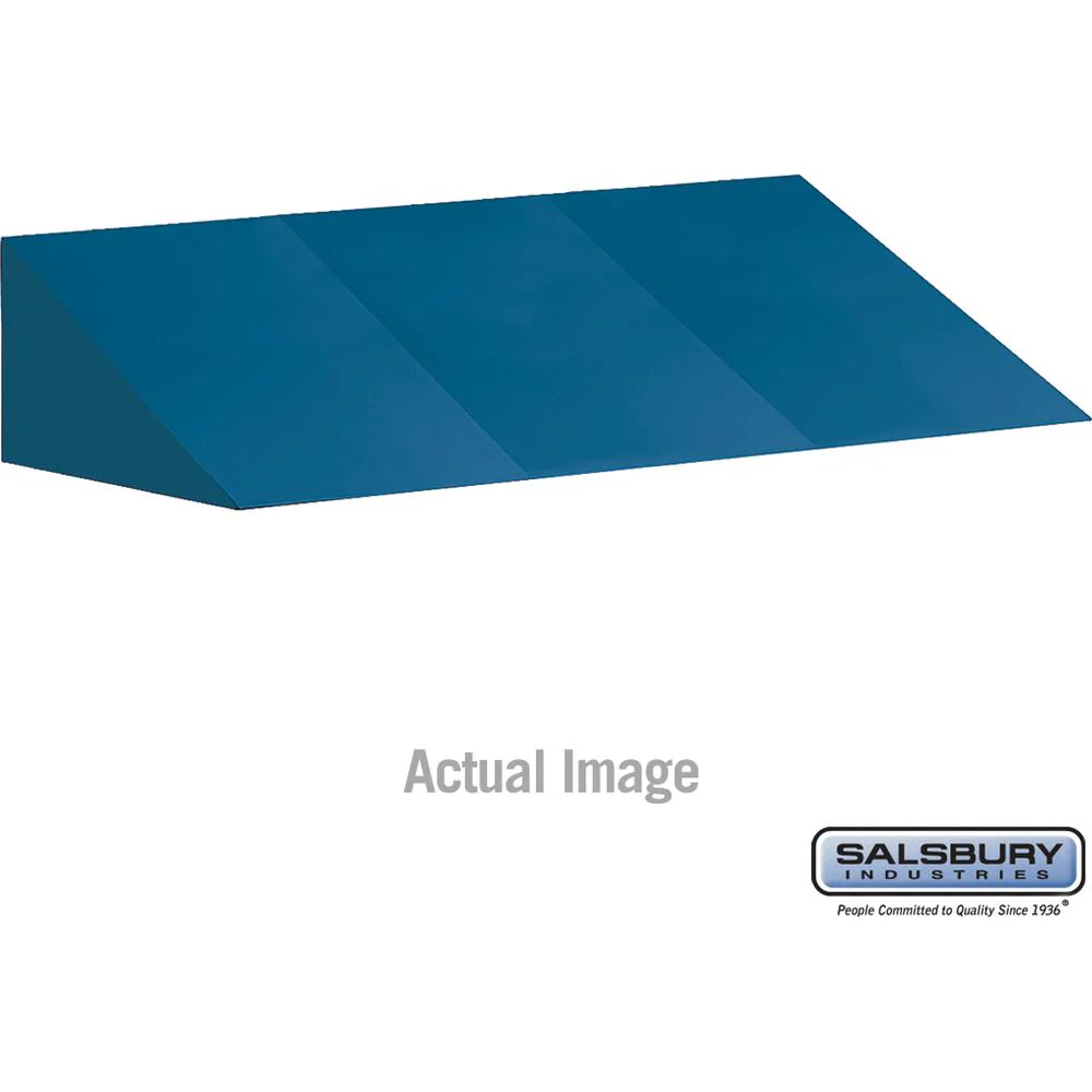 Sloping Hood - for up to (3) 18 Inch Wide Lockers - 21 Inch Deep by Salsbury - Image 3