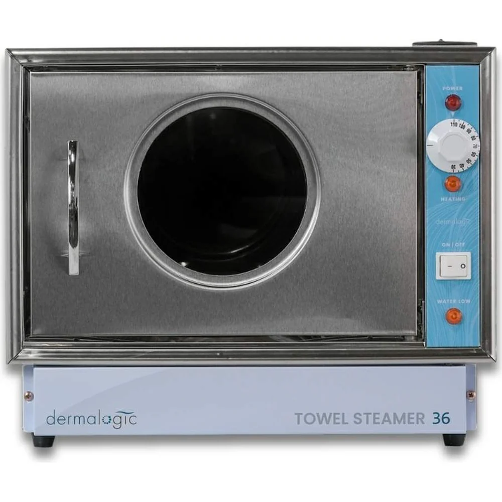 Small Stainless Hot Towel Steamer with Adjustable Temperature / 36 Towel Capacity by HANS Equipment - Image 2