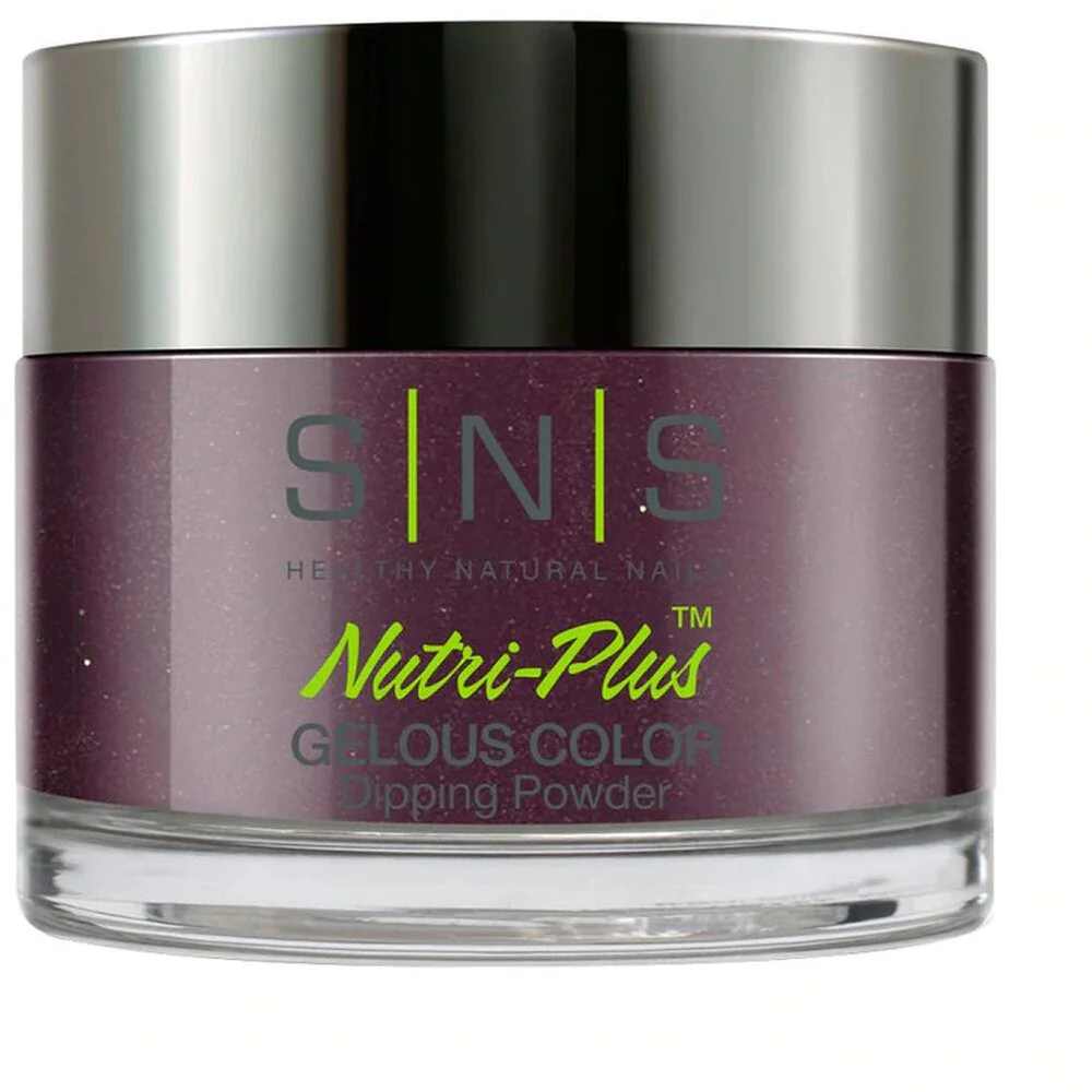 SNS Aspen Nights Collection - Aubergine Gelous Dip Powder / 1.5 oz.