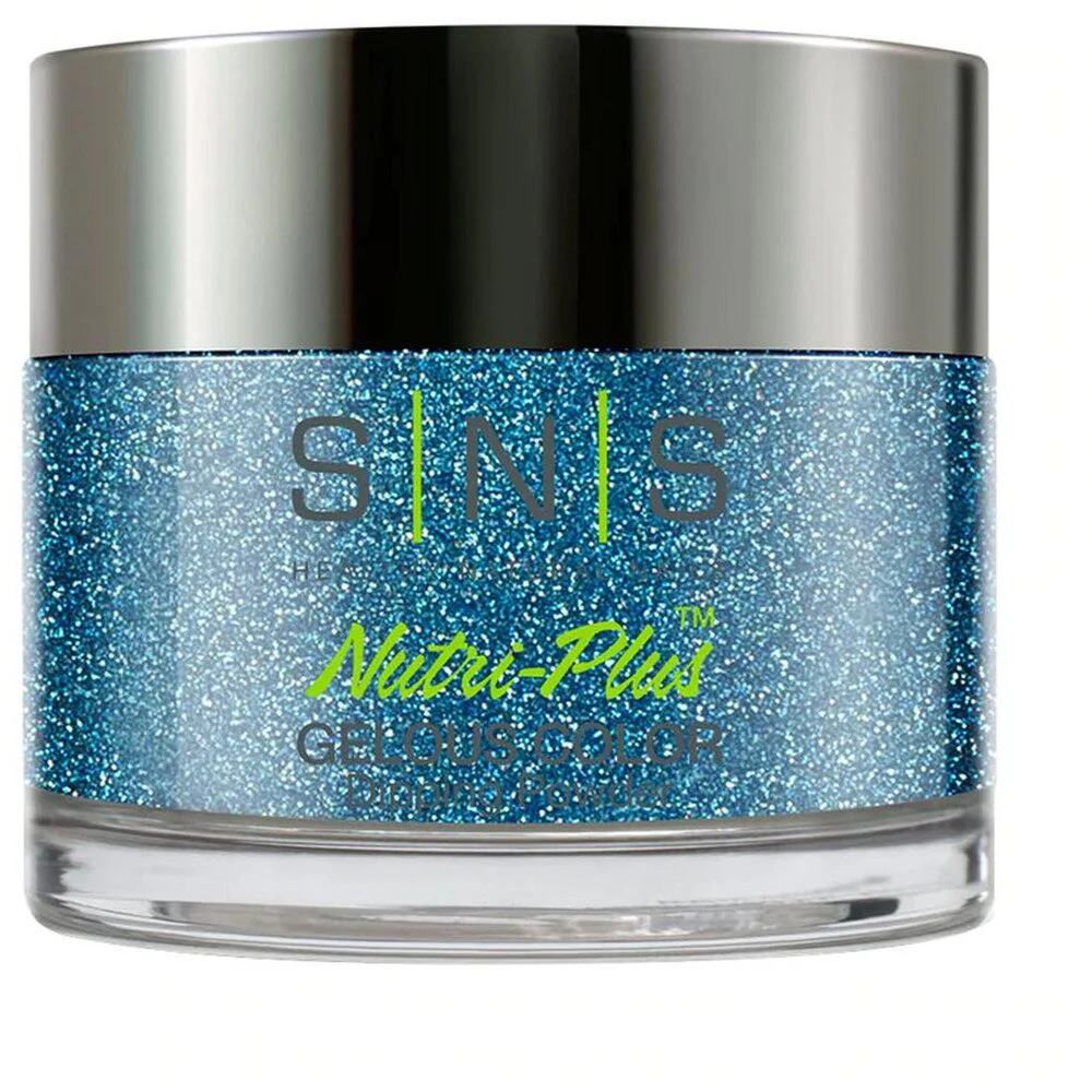 SNS Aspen Nights Collection - Frosty Blue Star Gelous Dip Powder / 1.5 oz.