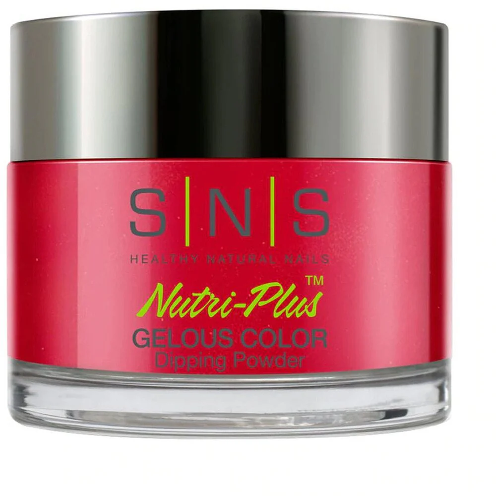 SNS Aspen Nights Collection - Red Roof Lines Gelous Dip Powder / 1.5 oz.