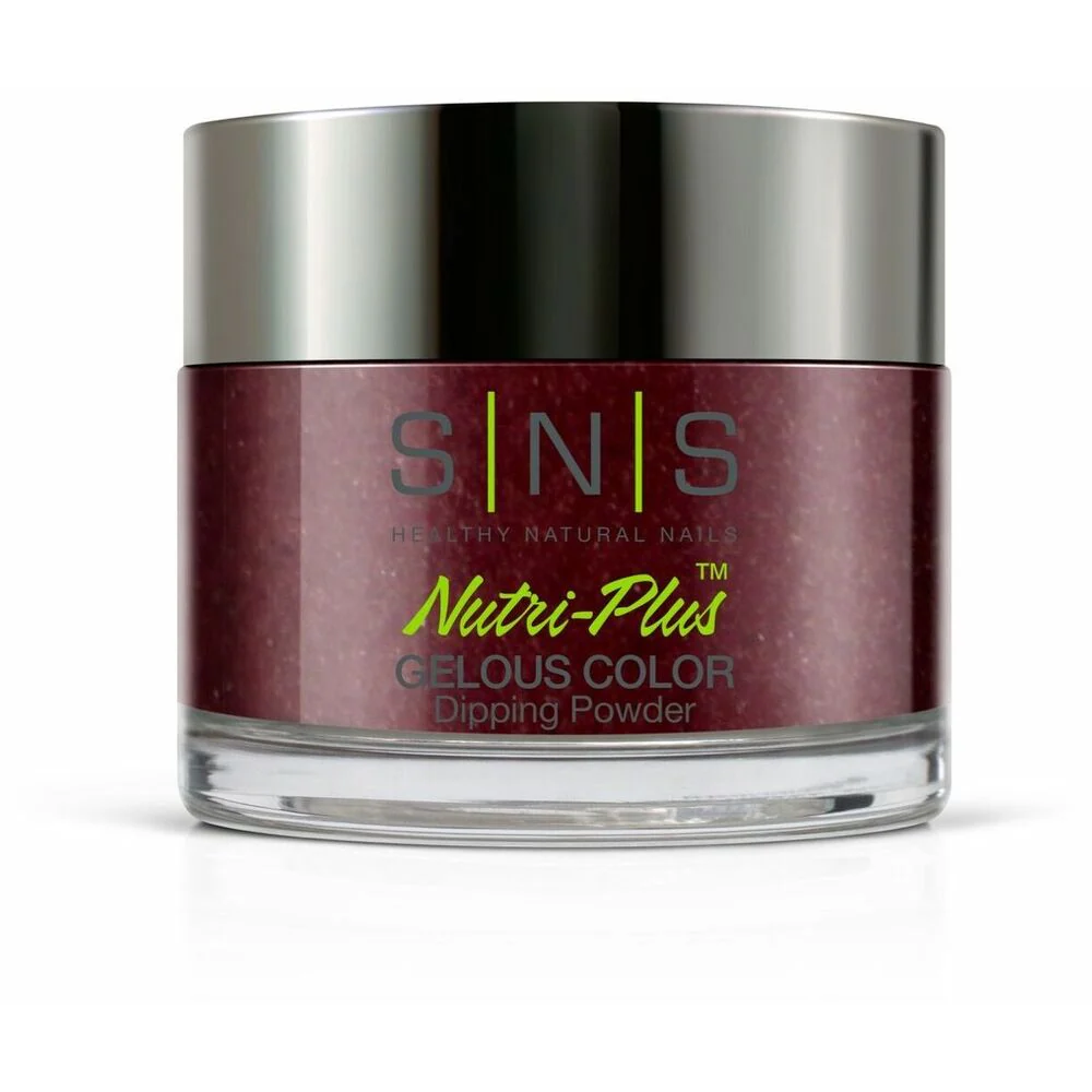 SNS GELous Color Dipping Powder - 1.5 oz. - Napa Valley Collection - #NV5 Cabernet Mud Masque - Image 2