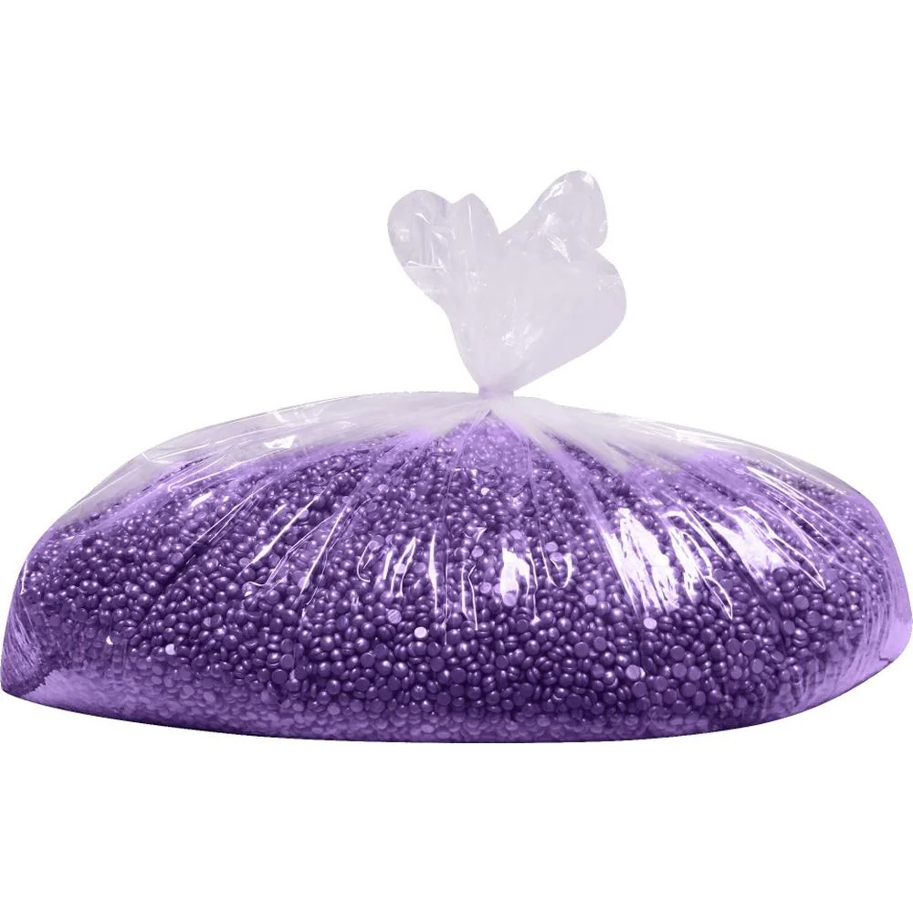 Spa Choice Purple Rosin Free Multidirection Hard Wax - Made in Italy / Bulk Bag - 26.4 Lbs. - 12 Kg. by Waxness