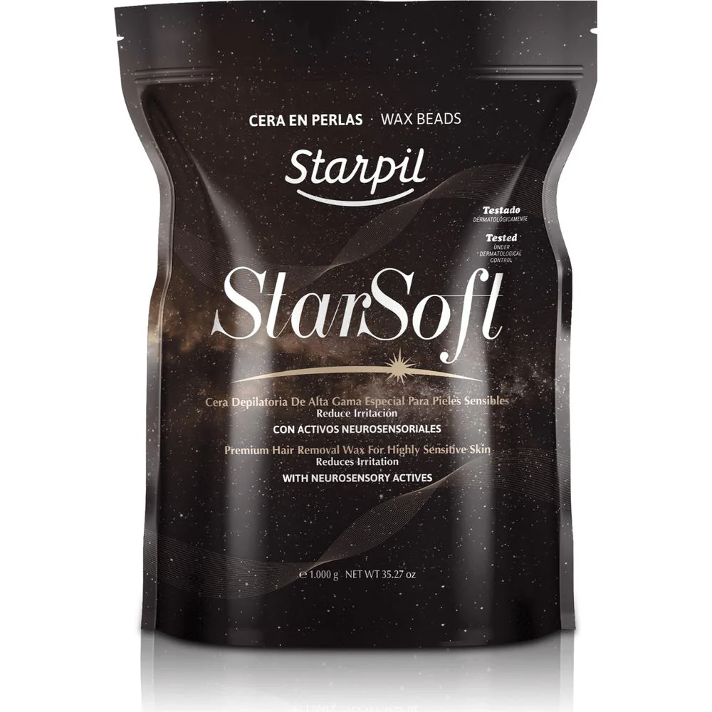 StarSoft Film Hard Wax - 10 lbs. / Rosin Free, Fragrance Free, Dye Free & Paraben Free by Starpil