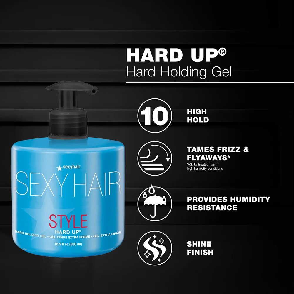 Style Sexy Hair Hard Up Hard Gel / 16.9 oz. - Image 2