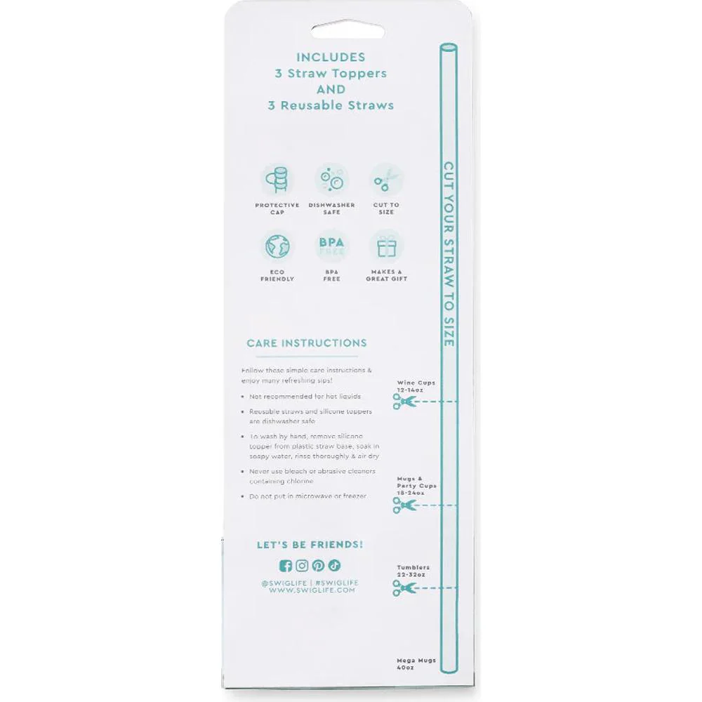 Swig Life Straw Topper Set / Cowgirl Coquette - Image 2
