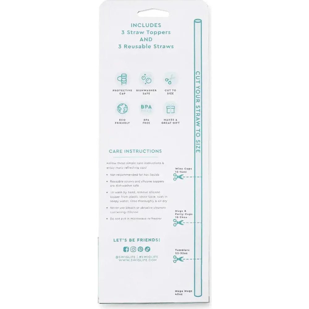 Swig Life Straw Topper Set / Errbody In The Camp - Image 3