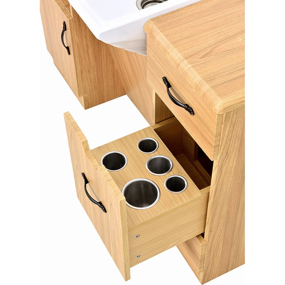 Taylor Barber Station with Sink by DIR Salon Furniture - Image 21