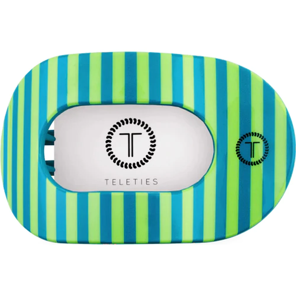 Teleties Cabana Cutie - Large Flat Round Hair Clip